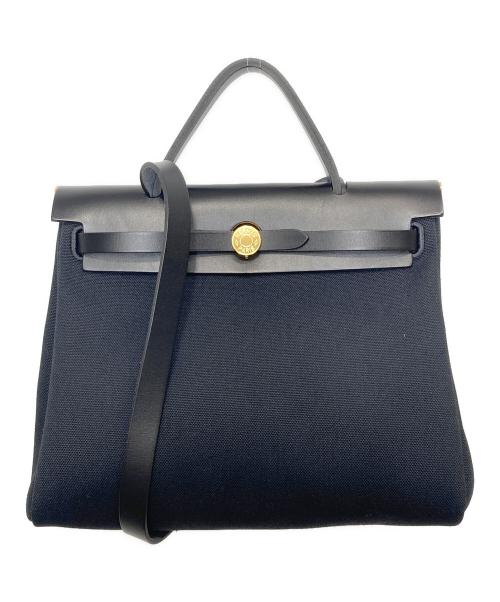 HERMES（エルメス）HERMES (エルメス) エールバッグジップPM 31ルトゥルネ ブラックの古着・服飾アイテム