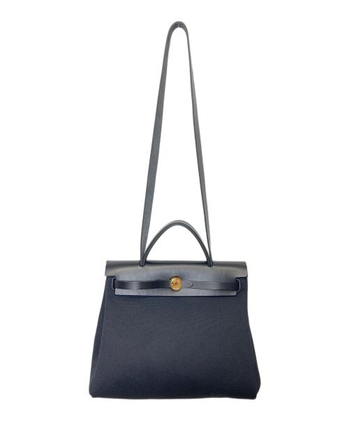 HERMES（エルメス）HERMES (エルメス) エールバッグジップPM 31ルトゥルネ ブラックの古着・服飾アイテム