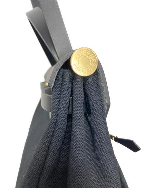 HERMES（エルメス）HERMES (エルメス) エールバッグジップPM 31ルトゥルネ ブラックの古着・服飾アイテム
