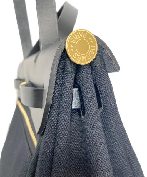 HERMES（エルメス）HERMES (エルメス) エールバッグジップPM 31ルトゥルネ ブラックの古着・服飾アイテム