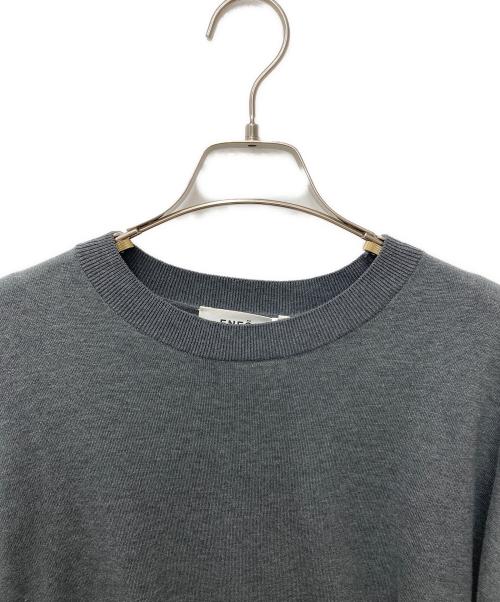 ENFOLD（エンフォルド）ENFOLD (エンフォルド) KNIT LAYERED PULLOVER 300IS270-2501 グレー サイズ:38 未使用品の古着・服飾アイテム