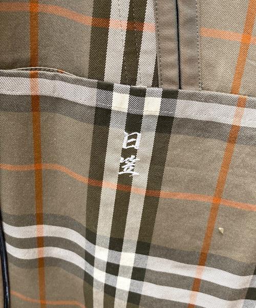 BURBERRY LONDON（バーバリーロンドン）BURBERRY LONDON (バーバリーロンドン) ステンカラーコート 玉虫色 サイズ:サイズ表記なしの古着・服飾アイテム
