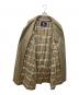中古・古着 BURBERRY LONDON (バーバリーロンドン) ステンカラーコート 玉虫色 サイズ:サイズ表記なし：14000円