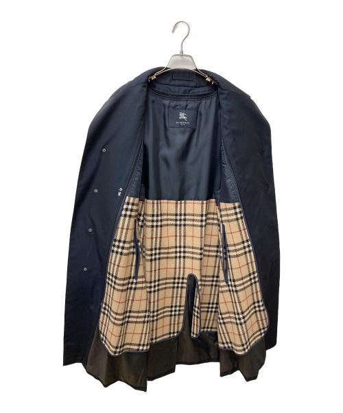 BURBERRY LONDON（バーバリーロンドン）BURBERRY LONDON (バーバリーロンドン) ライナー付ステンカラーコート ネイビー サイズ:サイズ表記なしの古着・服飾アイテム