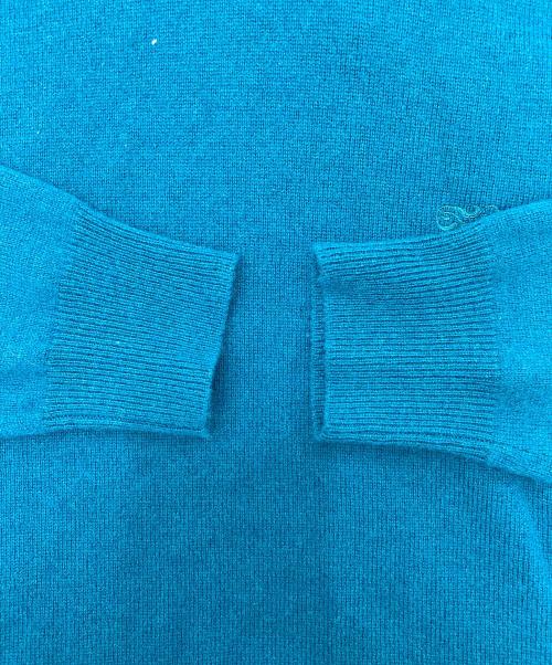 MaxMara（マックスマーラ）MaxMara (マックスマーラ) ロゴ刺繍ニットパーカー　13660213 グリーン サイズ:Sの古着・服飾アイテム