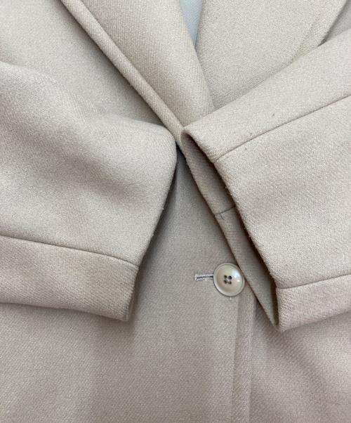 BEAUTY&YOUTH（ビューティーアンドユース）BEAUTY&YOUTH (ビューティーアンドユース) メルトンスタンドカラーベルトコート ベージュ サイズ:Sの古着・服飾アイテム