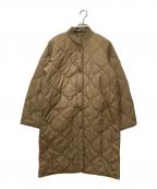 無印良品ムジルシリョウヒン）の古着「ふんわり中わたキルティングコート　BD10MA5A」｜ブラウン
