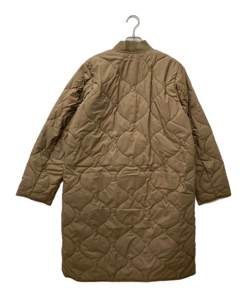 無印良品（ムジルシリョウヒン）無印良品 (ムジルシリョウヒン) ふんわり中わたキルティングコート　BD10MA5A ブラウン サイズ:Mの古着・服飾アイテム