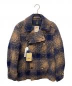 Bob×RIELABOボブ×リエラボ）の古着「Pコート」｜ネイビー