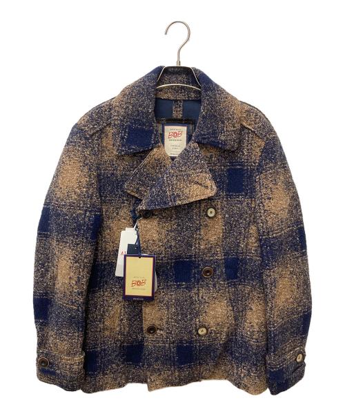 Bob（ボブ）Bob (ボブ) RIELABO (リエラボ) Pコート ネイビー サイズ:46 未使用品の古着・服飾アイテム
