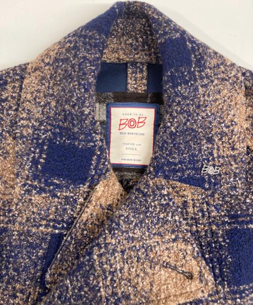 Bob（ボブ）Bob (ボブ) RIELABO (リエラボ) Pコート ネイビー サイズ:46 未使用品の古着・服飾アイテム