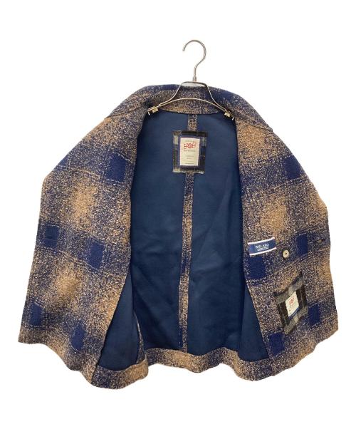 Bob（ボブ）Bob (ボブ) RIELABO (リエラボ) Pコート ネイビー サイズ:46 未使用品の古着・服飾アイテム