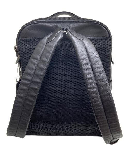 COACH（コーチ）COACH (コーチ) グラハム オールレザーバックパック F37599 ブラックの古着・服飾アイテム