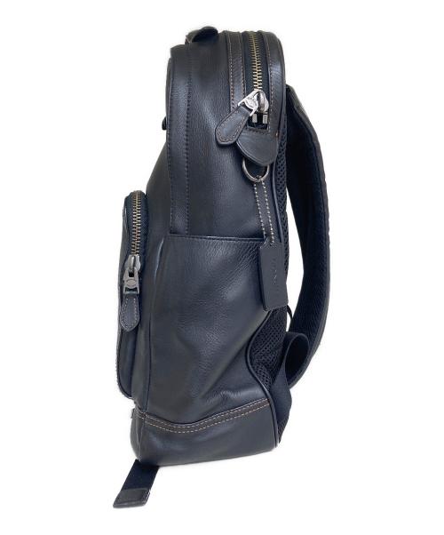 COACH（コーチ）COACH (コーチ) グラハム オールレザーバックパック F37599 ブラックの古着・服飾アイテム