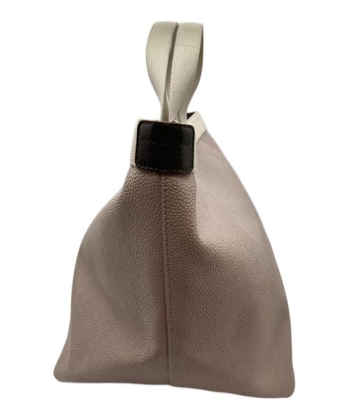 Herve Chapelier（エルベシャプリエ）Herve Chapelier (エルベシャプリエ) コーデュラ舟型トート(L)　725C アイボリーの古着・服飾アイテム