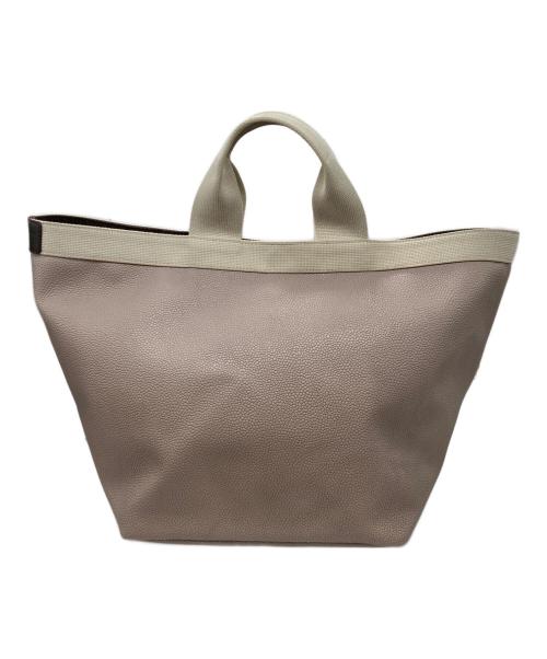 Herve Chapelier（エルベシャプリエ）Herve Chapelier (エルベシャプリエ) コーデュラ舟型トート(L)　725C アイボリーの古着・服飾アイテム