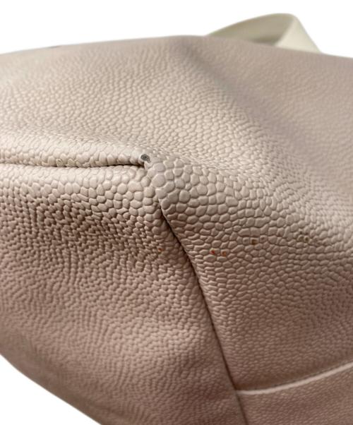 Herve Chapelier（エルベシャプリエ）Herve Chapelier (エルベシャプリエ) コーデュラ舟型トート(L)　725C アイボリーの古着・服飾アイテム