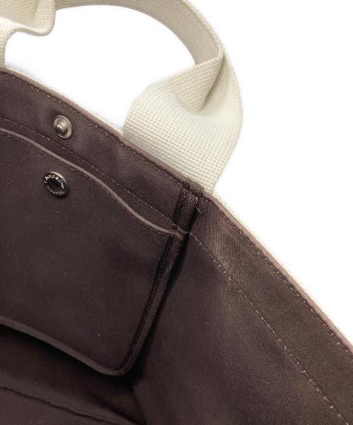 Herve Chapelier（エルベシャプリエ）Herve Chapelier (エルベシャプリエ) コーデュラ舟型トート(L)　725C アイボリーの古着・服飾アイテム