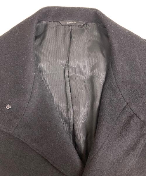 ARTISAN（アルチザン）ARTISAN (アルチザン) スタンドカラーコート 59-10WR04 ブラック サイズ:Ｓの古着・服飾アイテム