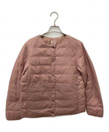 無印良品（ムジルシリョウヒン）の古着「軽量ダウンジャケット BD10GA5A」｜ピンク