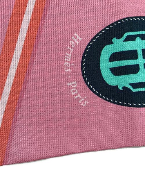 HERMES（エルメス）HERMES (エルメス) スカーフ　マキシツイリー ピンクの古着・服飾アイテム
