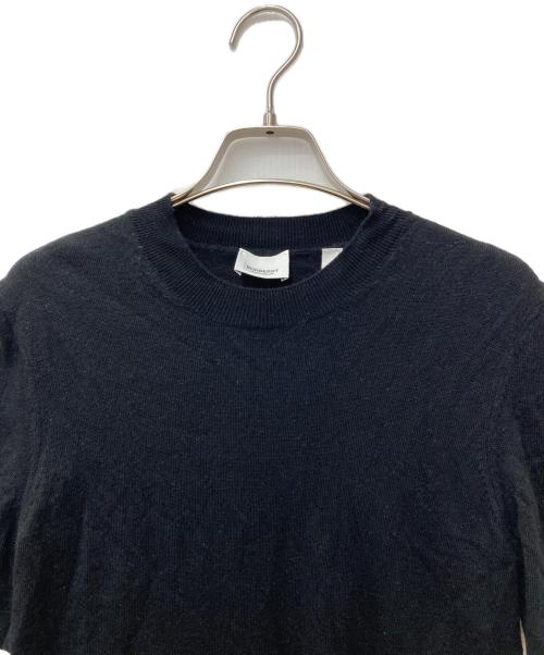 BURBERRY（バーバリー）BURBERRY (バーバリー) ショートスリーブニット　8011093 ブラック サイズ:Sの古着・服飾アイテム