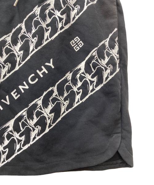 GIVENCHY（ジバンシィ）GIVENCHY (ジバンシィ) チェーンロゴスカート　H13047 ブラック サイズ:12+の古着・服飾アイテム