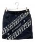 GIVENCHY（ジバンシィ）の古着「チェーンロゴスカート　H13047」｜ブラック