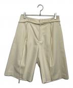 STUDIOUSステュディオス）の古着「Side Folded Half Pants」｜ベージュ