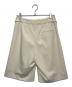 STUDIOUS (ステュディオス) Side Folded Half Pants ベージュ サイズ:2：6000円