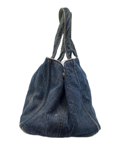 PRADA（プラダ）PRADA (プラダ) トートバッグ インディゴの古着・服飾アイテム