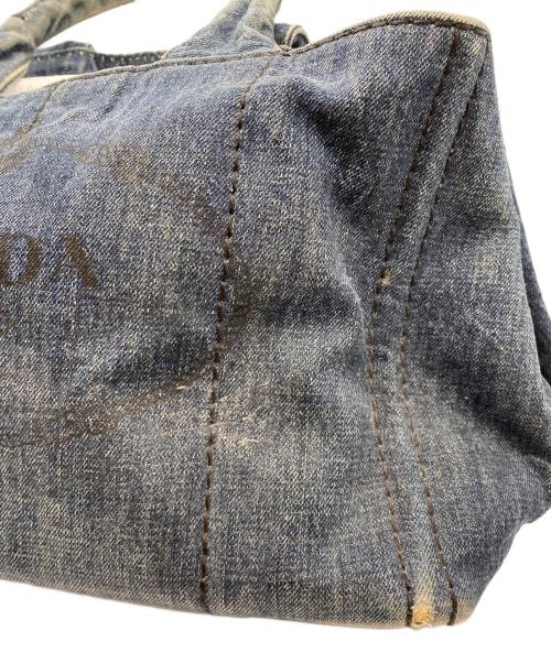 PRADA（プラダ）PRADA (プラダ) トートバッグ インディゴの古着・服飾アイテム