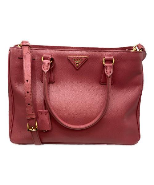 PRADA（プラダ）PRADA (プラダ) 2WAYバッグ ピンクの古着・服飾アイテム