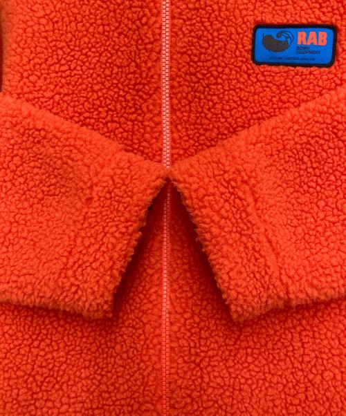 Rab（ラブ）Rab (ラブ) オリジナルパイルジャケット　QFC-24 オレンジ サイズ:Lの古着・服飾アイテム