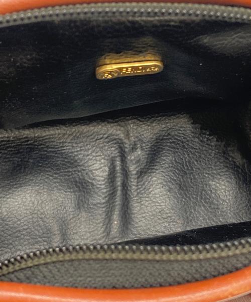 FENDI（フェンディ）FENDI (フェンディ) PVCミニボストンバッグ ブラウンの古着・服飾アイテム
