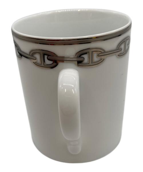 HERMES（エルメス）HERMES (エルメス) シェーヌダンクルプラチナマグカップ 未使用品の古着・服飾アイテム