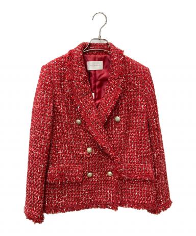 未使用PINKY & DIANNE ベルテッドツイードブルゾン38 未使用PINKY & DIANNE ベルテッドツイードブルゾン38 - メルカリ