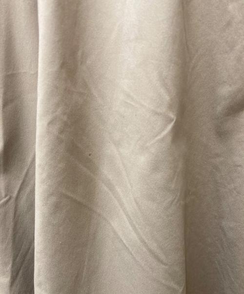 Diagram（ダイアグラム）Diagram (ダイアグラム) ボリュームフレアシャツワンピース ベージュ サイズ:36の古着・服飾アイテム