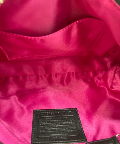 COACH（コーチ）COACH (コーチ) 2WAYショルダーバッグ　F15463 パープルの古着・服飾アイテム