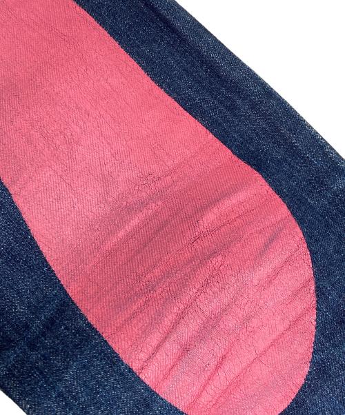 Evisu Jeans（エヴィスジーンズ）Evisu Jeans (エヴィスジーンズ) donnaピンク大黒カモメデニムパンツ インディゴ サイズ:W25の古着・服飾アイテム