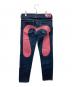 Evisu Jeans (エヴィスジーンズ) donnaピンク大黒カモメデニムパンツ インディゴ サイズ:W25：20000円