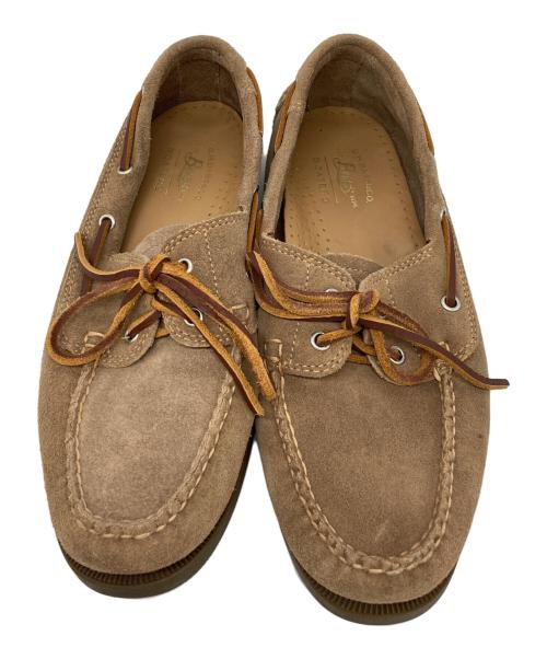 G.H.BASS（ジーエイチバス）G.H.BASS (ジーエイチバス) JETTYデッキシューズ　BA92348 ブラウン サイズ:27の古着・服飾アイテム