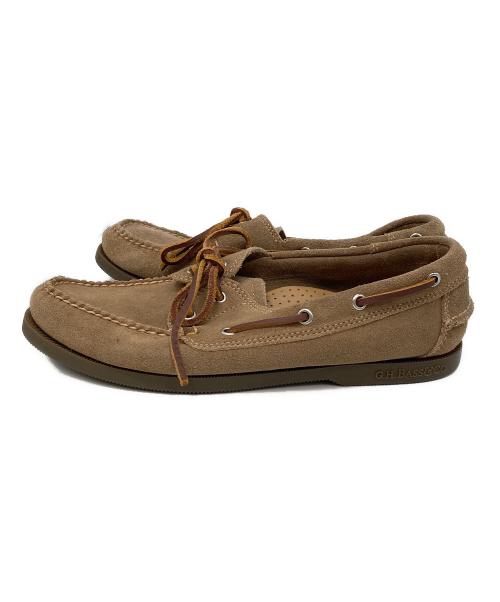 G.H.BASS（ジーエイチバス）G.H.BASS (ジーエイチバス) JETTYデッキシューズ　BA92348 ブラウン サイズ:27の古着・服飾アイテム