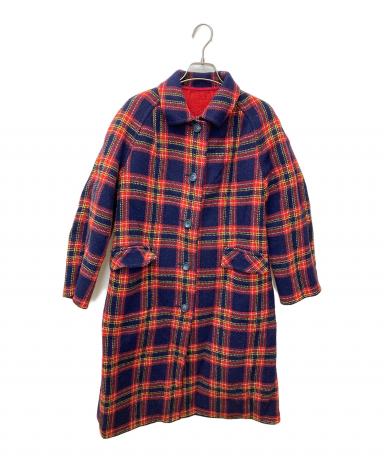 中古・古着通販】YORKLAND (ヨークランド) チェックリバーシブルコート