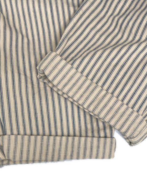THE REAL McCOY'S（ザ・リアルマッコイズ）THE REAL McCOY'S (ザ・リアルマッコイズ) TICKING STRIPE PAJAMA TROUSERS ベージュ サイズ:Mの古着・服飾アイテム