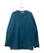 LOVELESSラブレス）の古着「リブレイヤードモヘヤプルオーバー」｜グリーン