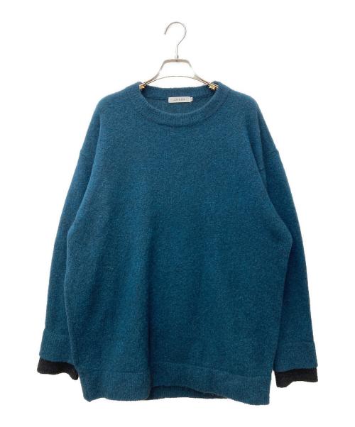 LOVELESS（ラブレス）LOVELESS (ラブレス) リブレイヤードモヘヤプルオーバー グリーン サイズ:36の古着・服飾アイテム