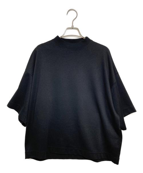 N.HOOLYWOOD（エヌ ハリウッド）N.HOOLYWOOD (エヌ ハリウッド) ワイドシルエットTシャツ ブラック サイズ:36の古着・服飾アイテム