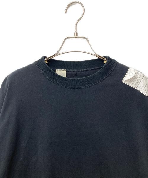 N.HOOLYWOOD（エヌ ハリウッド）N.HOOLYWOOD (エヌ ハリウッド) ロングスリーブカットソー　9232-CS04-022 ブラック サイズ:38の古着・服飾アイテム