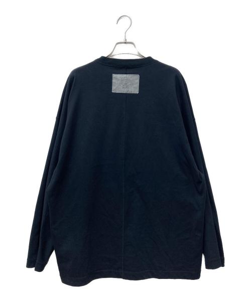 N.HOOLYWOOD（エヌ ハリウッド）N.HOOLYWOOD (エヌ ハリウッド) ロングスリーブカットソー　9232-CS04-022 ブラック サイズ:38の古着・服飾アイテム